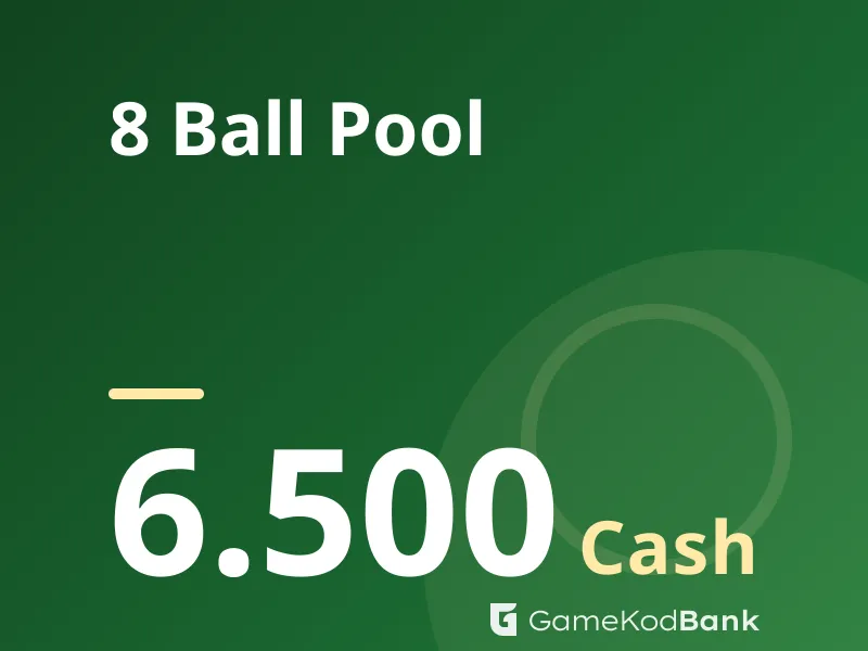 8 Ball Pool 6.500 Cash
