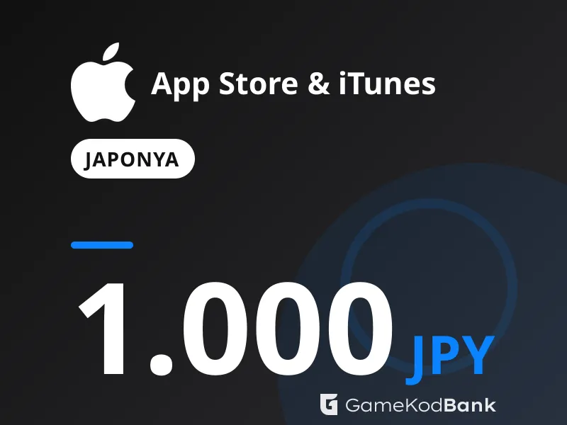 App Store & iTunes 1.000 JPY