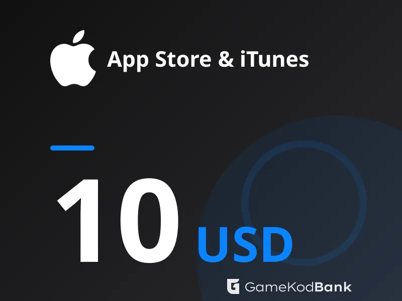 App Store & iTunes 10 USD
