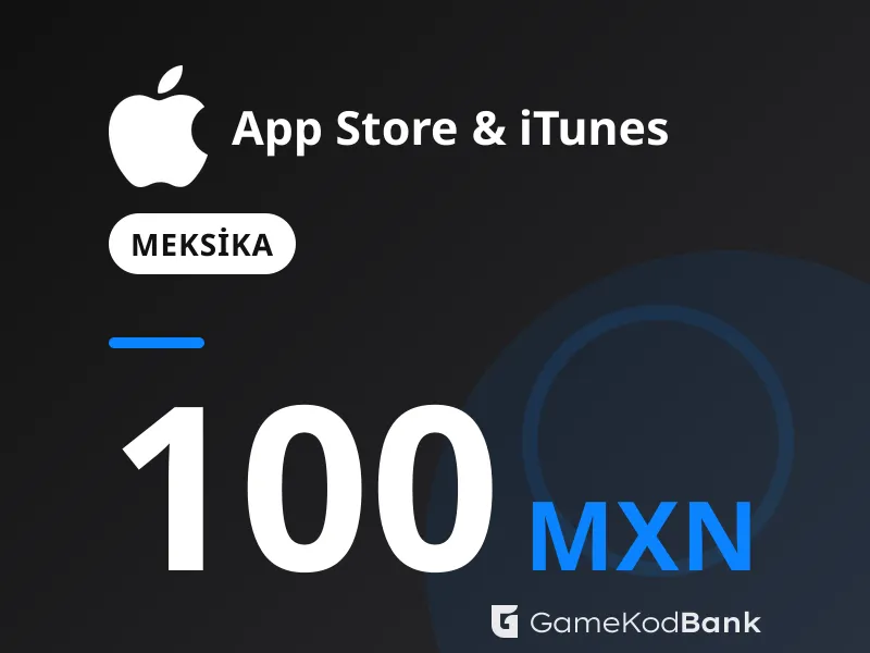 App Store & iTunes 100 MXN