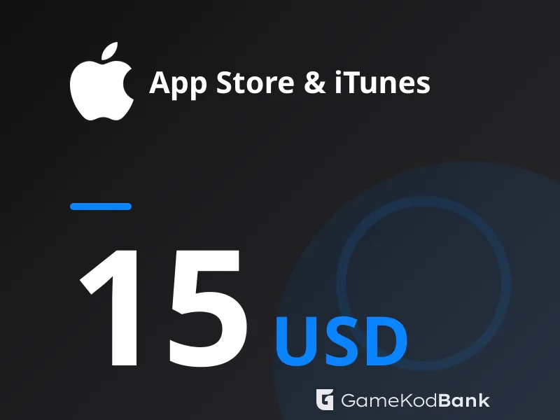 App Store & iTunes 15 USD