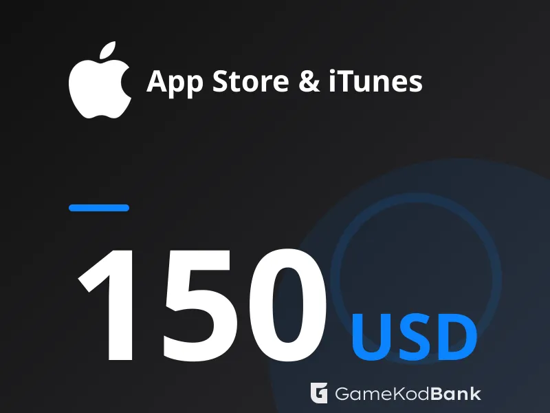App Store & iTunes 150 USD