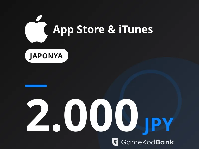 App Store & iTunes 2.000 JPY