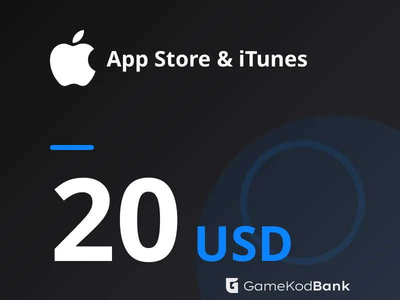 App Store & iTunes 20 USD