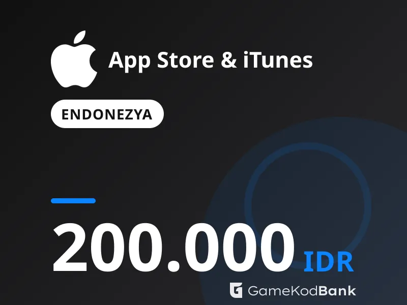 App Store & iTunes 200.000 IDR