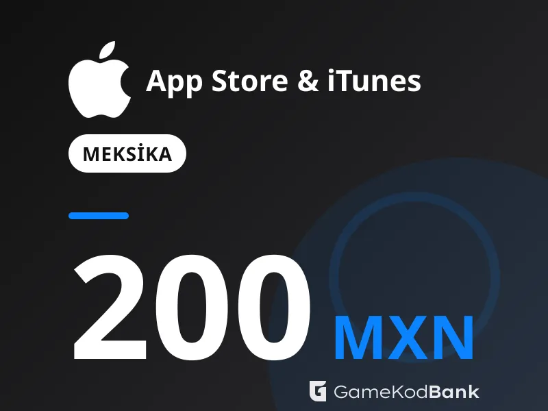 App Store & iTunes 200 MXN