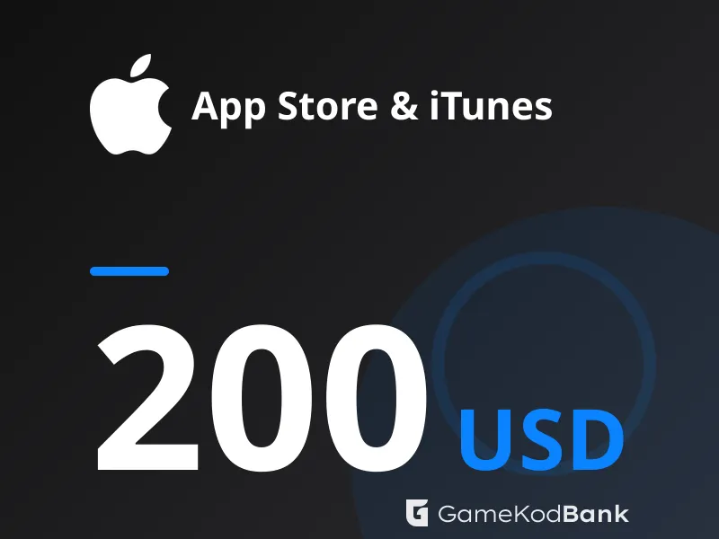 App Store & iTunes 200 USD