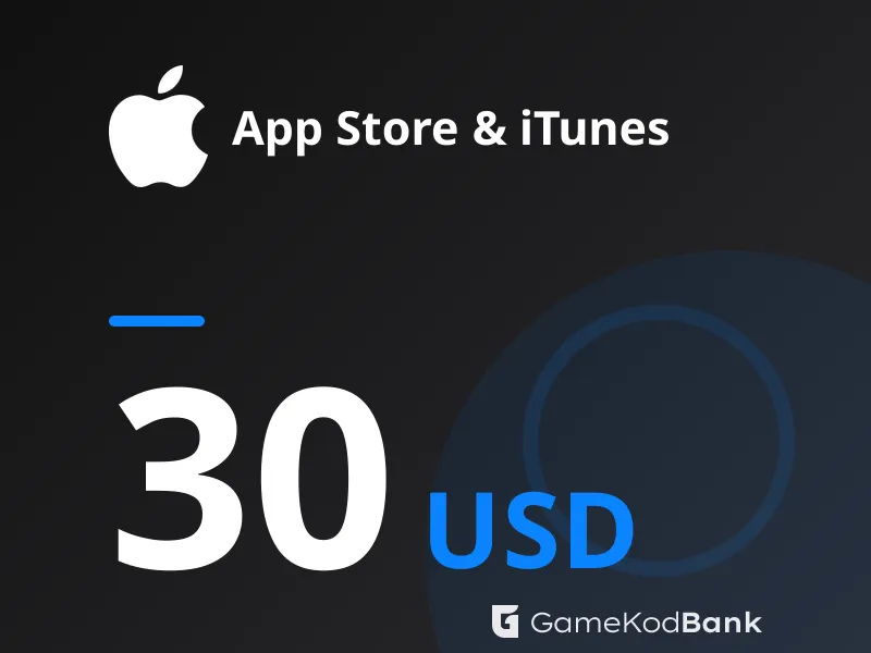 App Store & iTunes 30 USD