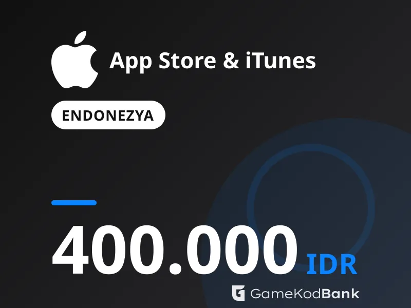 App Store & iTunes 400.000 IDR