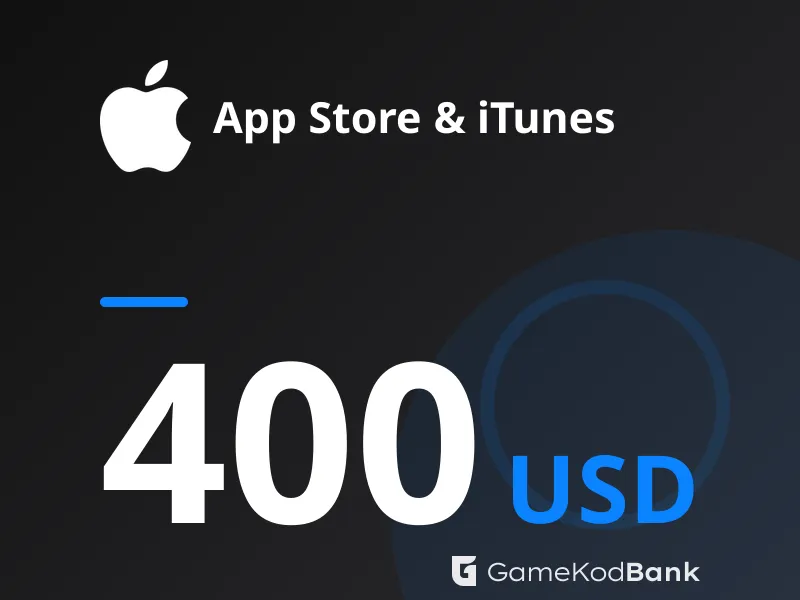 App Store & iTunes 400 USD