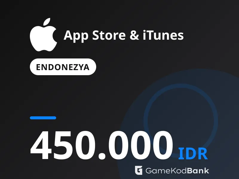 App Store & iTunes 450.000 IDR