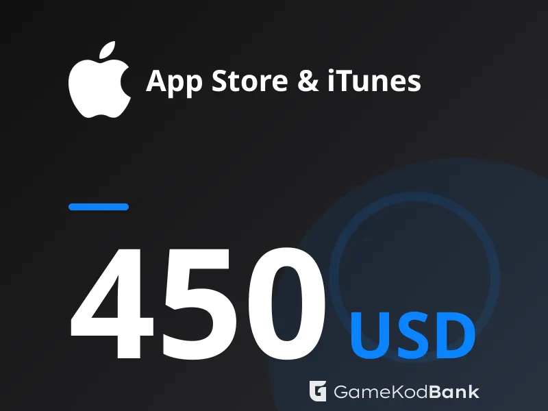 App Store & iTunes 450 USD