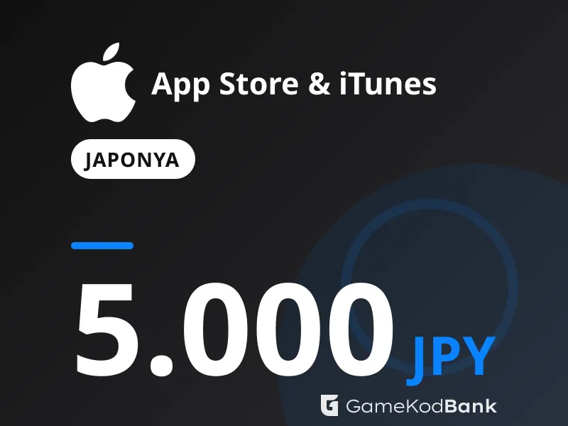 App Store & iTunes 5.000 JPY
