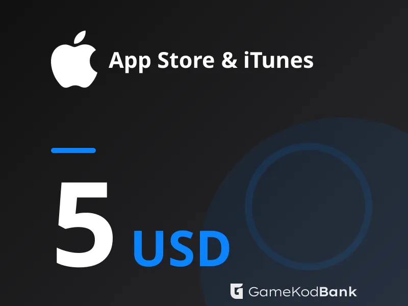 App Store & iTunes 5 USD