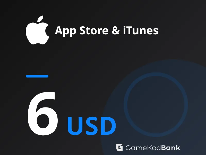 App Store & iTunes 6 USD