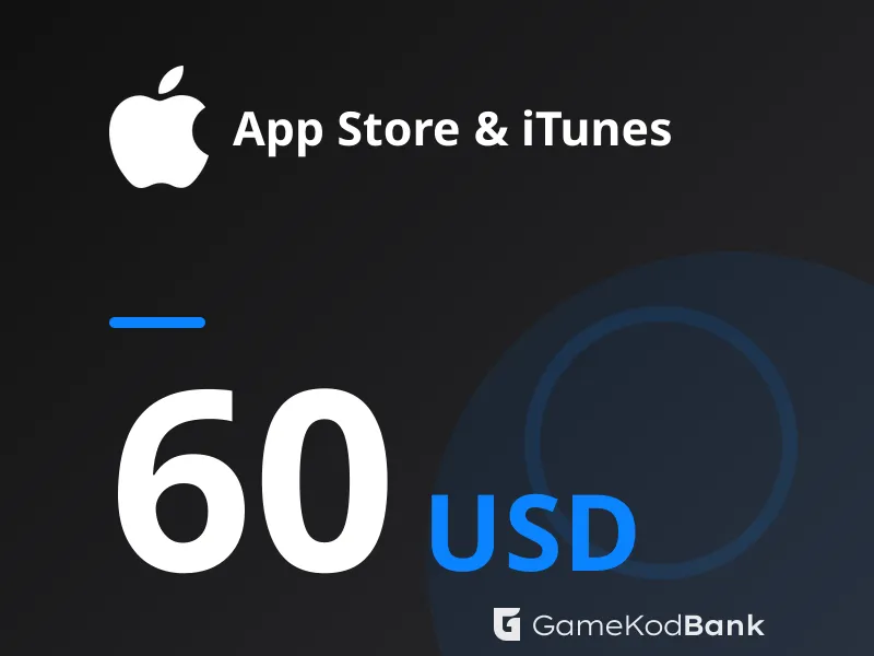 App Store & iTunes 60 USD