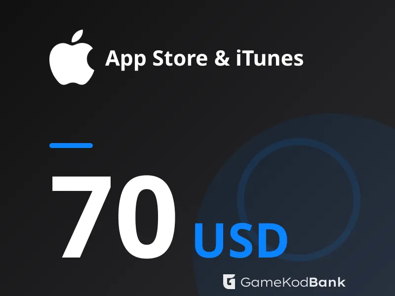App Store & iTunes 70 USD
