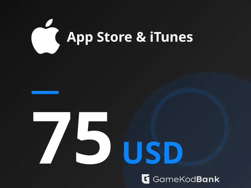 App Store & iTunes 75 USD