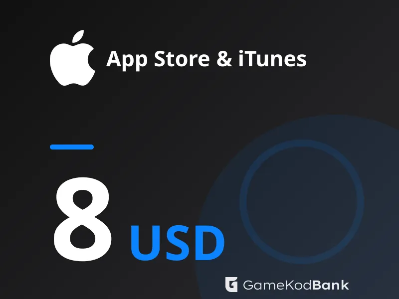 App Store & iTunes 8 USD