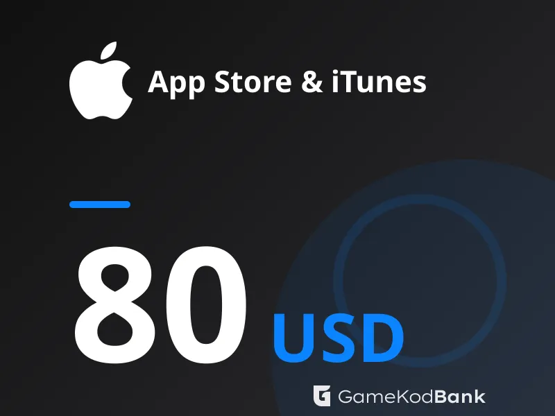 App Store & iTunes 80 USD