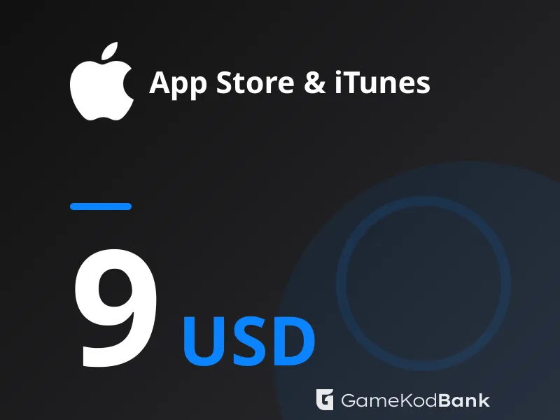 App Store & iTunes 9 USD