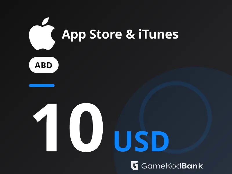 App Store & iTunes ABD 10 USD