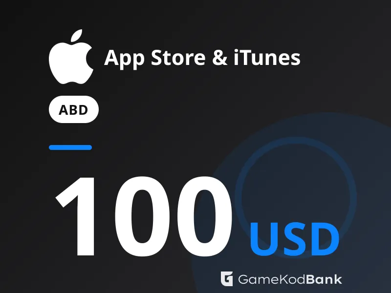 App Store & iTunes ABD 100 USD