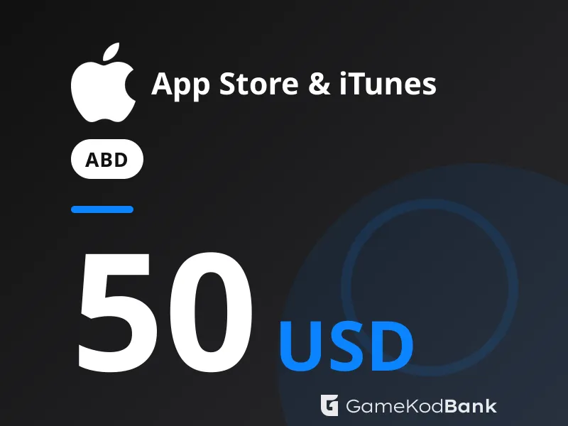 App Store & iTunes ABD 50 USD