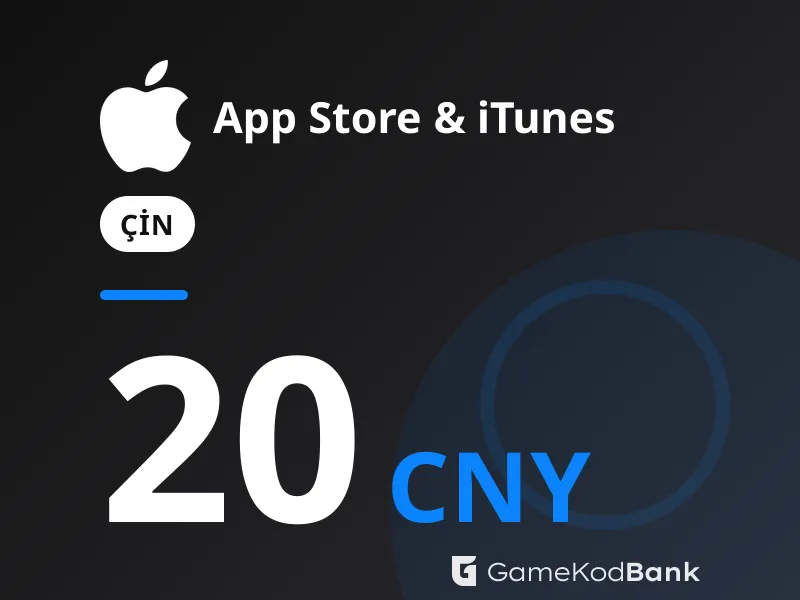 App Store & iTunes Çin 20 CNY