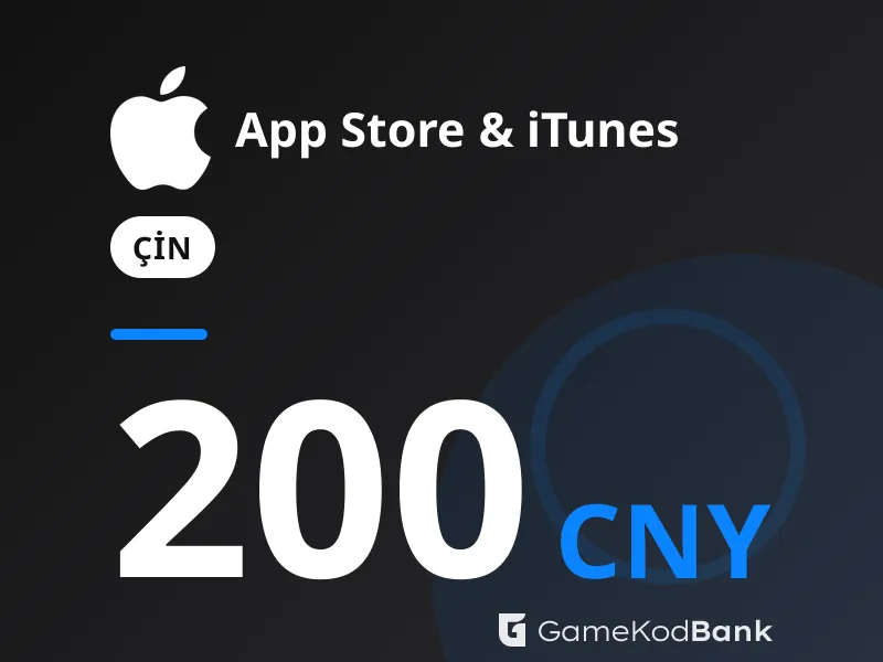 App Store & iTunes Çin 200 CNY