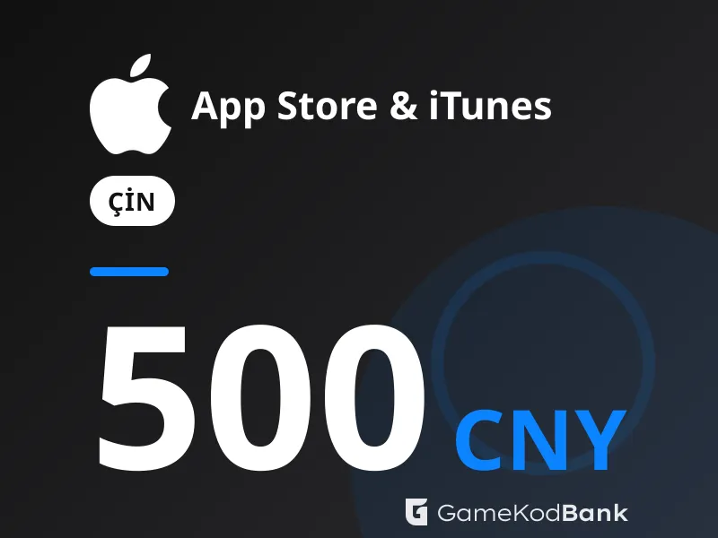 App Store & iTunes Çin 500 CNY