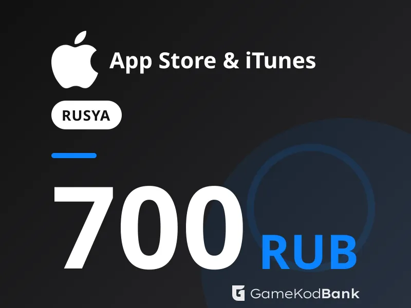 App Store & iTunes Rusya 700 RUB