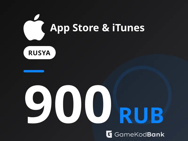 App Store & iTunes Rusya 900 RUB