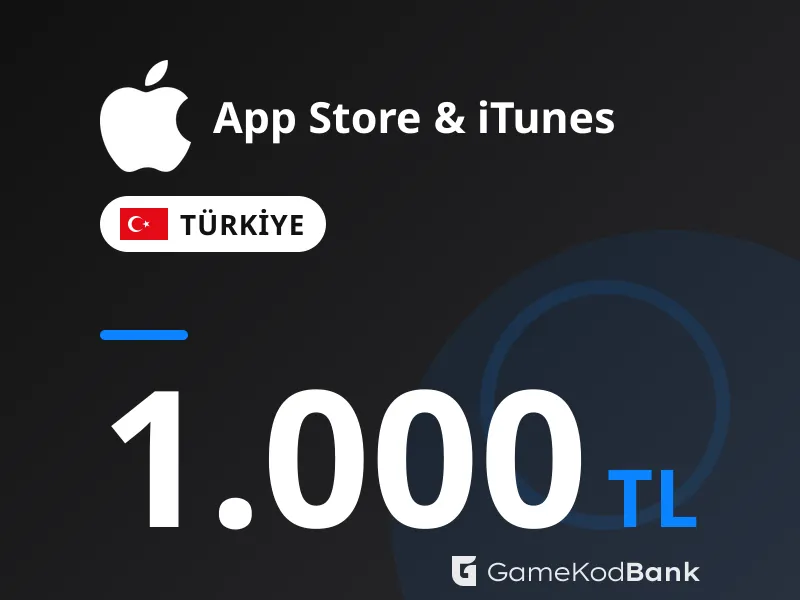 App Store & iTunes Türkiye 1.000 TL
