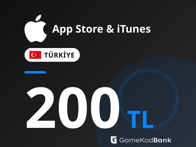 App Store & iTunes Türkiye 200 TL