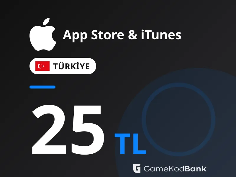 App Store & iTunes Türkiye 25 TL