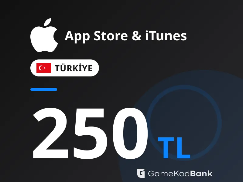 App Store & iTunes Türkiye 250 TL