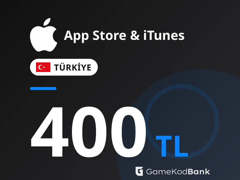 App Store & iTunes Türkiye 400 TL