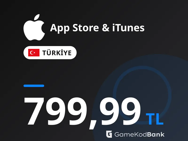 App Store & iTunes Türkiye 799,99 TL