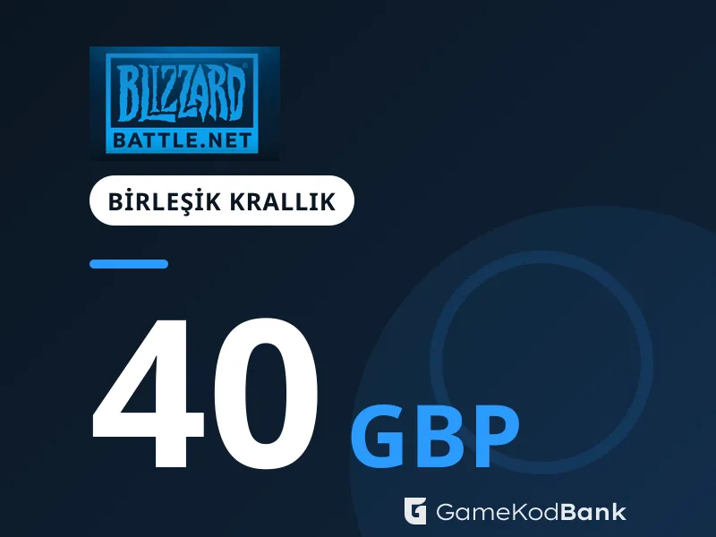Battle.net Birleşik Krallık 40 GBP