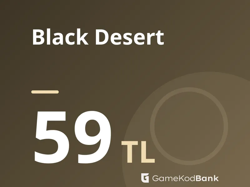 Black Desert 59 TL