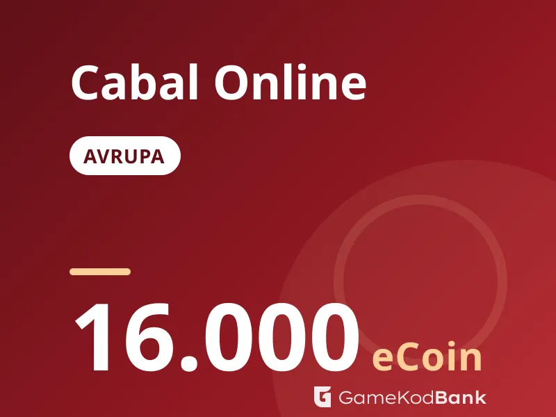 Cabal Online Avrupa 16.000 eCoin