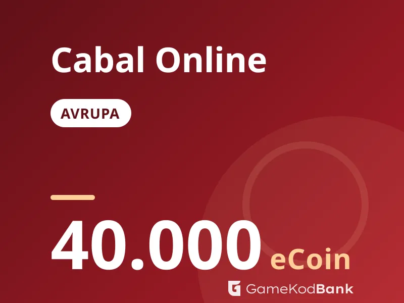 Cabal Online Avrupa 40.000 eCoin