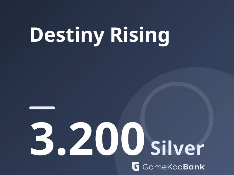 Destiny Rising 3.200 Silver