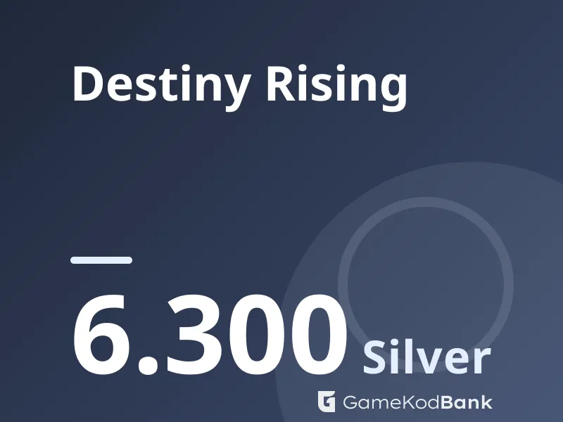 Destiny Rising 6.300 Silver