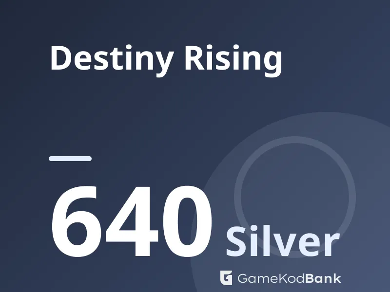 Destiny Rising 640 Silver