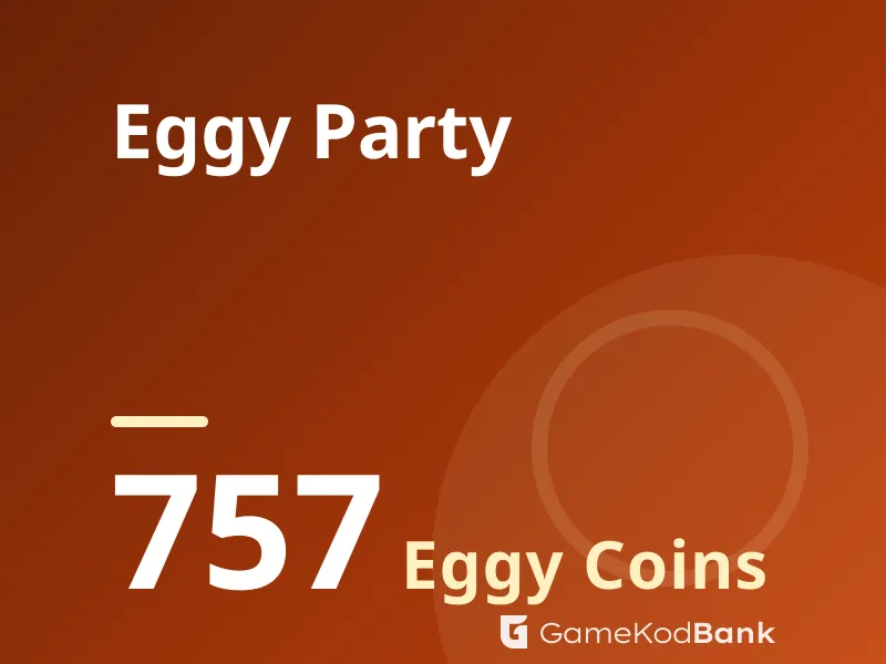 Eggy Party 757 Eggy Coins