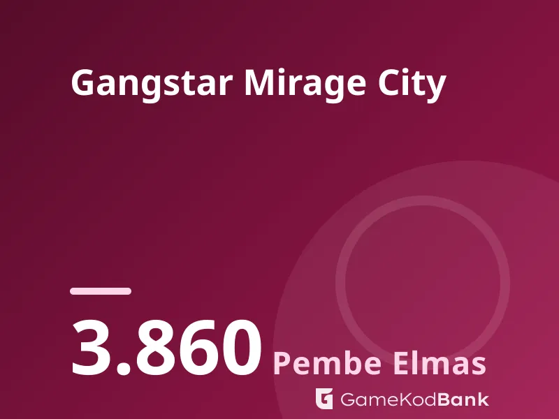 Gangstar Mirage City 3.860 Pembe Elmas