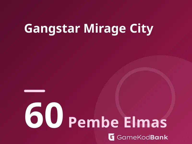 Gangstar Mirage City 60 Pembe Elmas