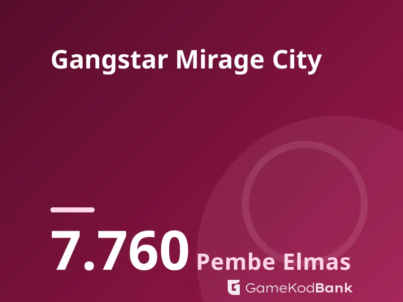 Gangstar Mirage City 7.760 Pembe Elmas